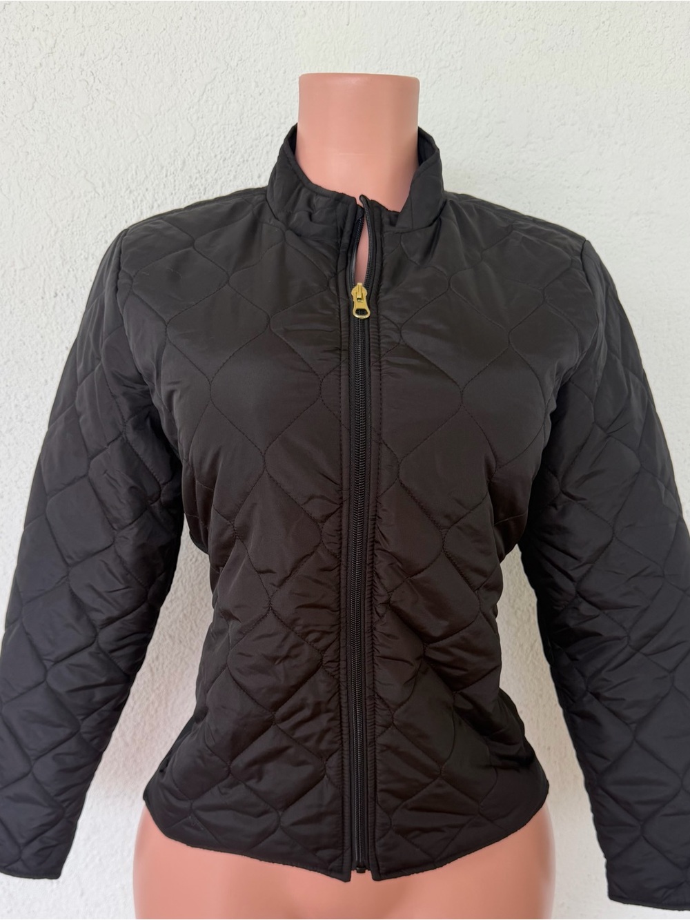Kim Rogers Black Quilted Puffer Jacket